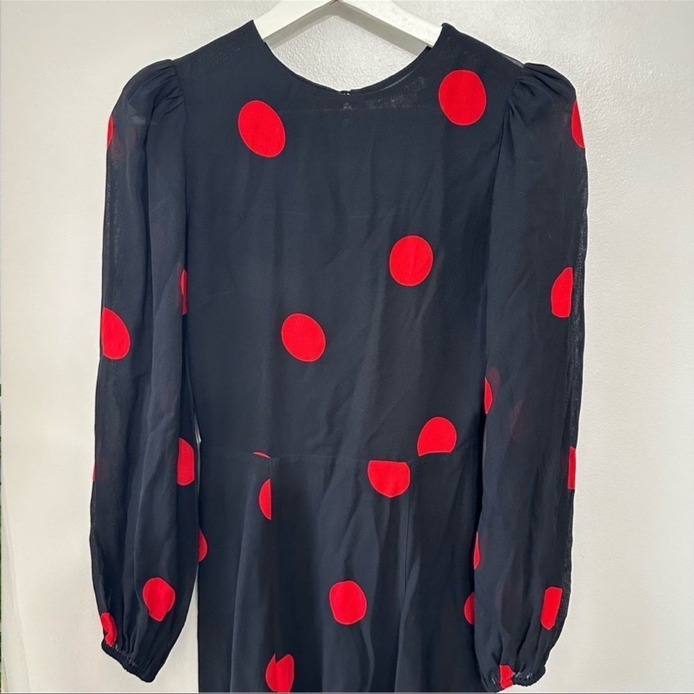 Reformation Luanne Polka Dot Dress - Picture 5 of 9
